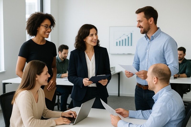 Talent acquisition professionals supporting staffing needs during a company’s high-growth phase.