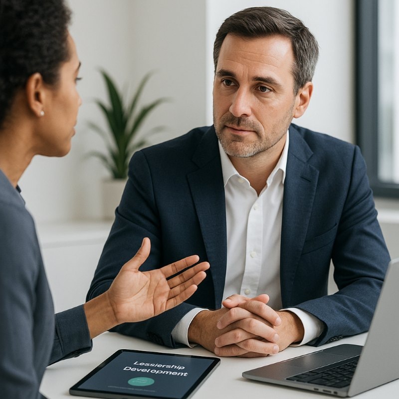 Leadership testing session focused on developing emotional intelligence and communication skills.